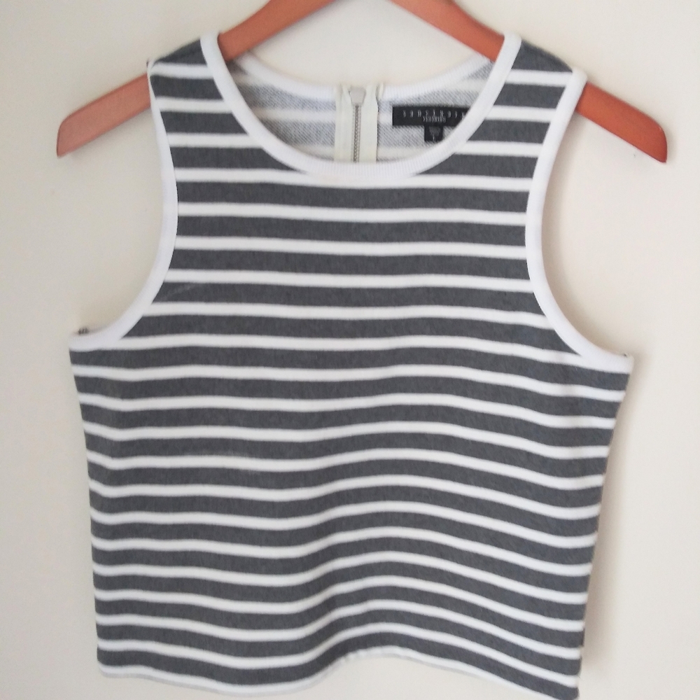 Sanctuary Clothing cropped Shirt Size L